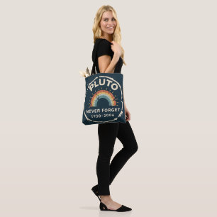Pluto Vergessen Sie nie 1930-2006 Vintagen Retro-P Tasche