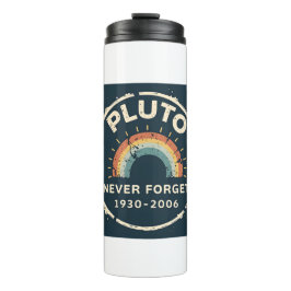 Pluto Vergessen Sie nie 1930-2006 Vintagen Retro-P Thermosbecher