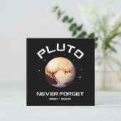 Pluto vergiss nie (Stehend Vorderseite)