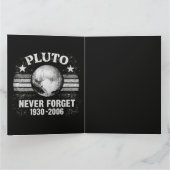 Pluto vergiss nie dankeskarte (Innenseite)