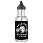 Pluto vergiss nie edelstahlflasche (Links)