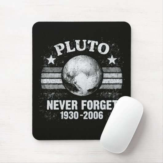 Pluto vergiss nie mousepad (Mit Mouse)