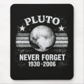 Pluto vergiss nie mousepad (Vorne)