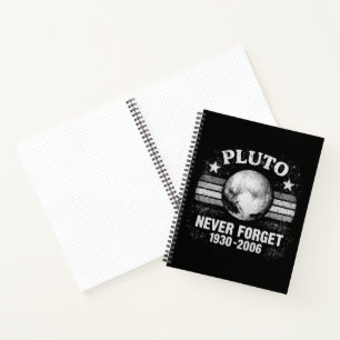 Pluto vergiss nie notizblock