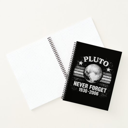 Pluto vergiss nie notizblock (Innenseite)