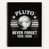 Pluto vergiss nie notizblock (Vorderseite)