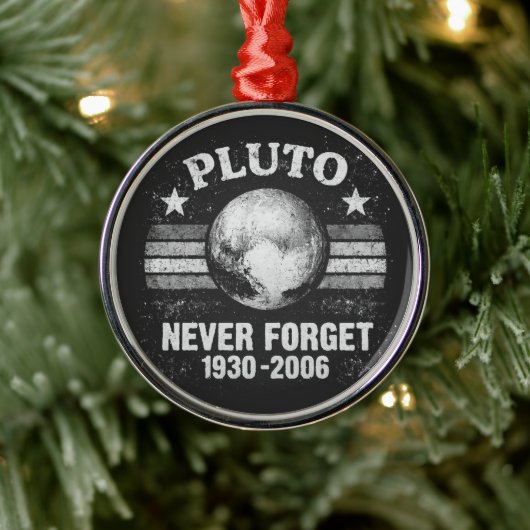 Pluto vergiss nie ornament aus metall (Baum)