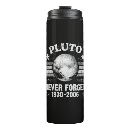 Pluto vergiss nie thermosbecher (Vorderseite)