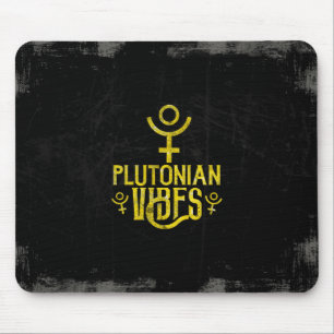 Pluto-Vibes Skorpion Astrologie Sternzeichen Pluto Mousepad
