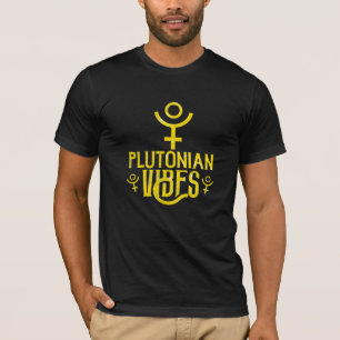 Pluto-Vibes Skorpion Astrologie Tierkreiszeichen P T-Shirt