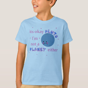 Pluto war ein Planeten-Shirt T-Shirt