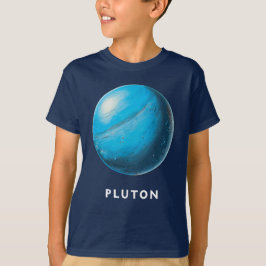 Pluton / Pluto - T - Shirt des klassischen Planete