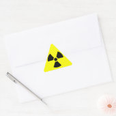 Plutonium Dreieckiger Aufkleber (Umschlag)