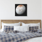 Plutos größter Mond: Charon Leinwanddruck (Insitu (Schlafzimmer))