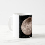 PLUTOS Sternhintergrund MONDES CHARON Kaffeetasse (Vorderseite Links)