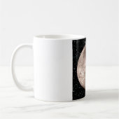 PLUTOS Sternhintergrund MONDES CHARON Kaffeetasse (Links)