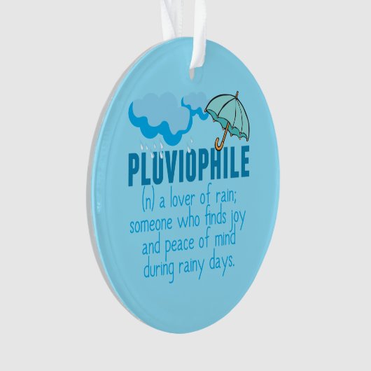 Pluviophile Ornament (Vorderseite)
