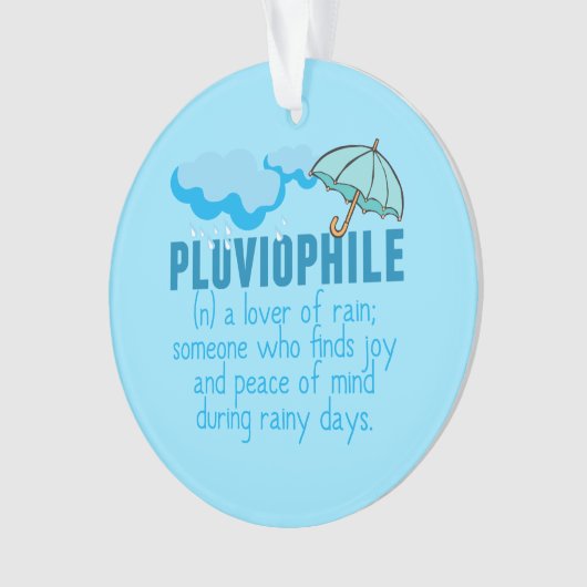 Pluviophile Ornament (Vorderseite)