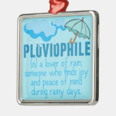 Pluviophile Ornament Aus Metall (Links)