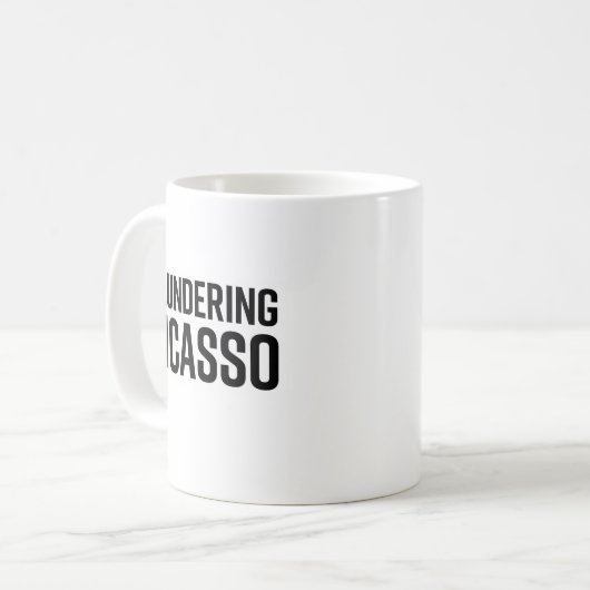 Plwäsche Picasso-Tasse Kaffeetasse (Vorderseite Links)