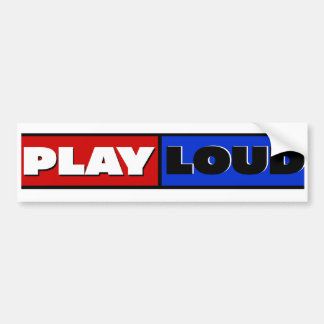 PLY LOUD Fett Grafik Design Autoaufkleber