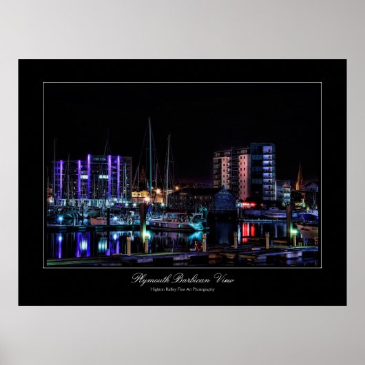Plymouth Barbican View Gallery Poster (Vorne)
