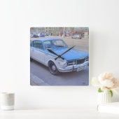 Plymouth Barracuda Quadratische Wanduhr (Zuhause)