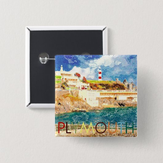 Plymouth Button (Vorne & Hinten)