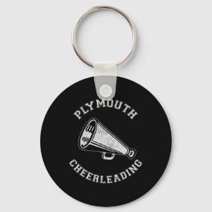 Plymouth Cheer gestresst Retro 90er Cheerleader  Schlüsselanhänger