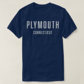 Plymouth Connecticut TShirt (Design vorne)
