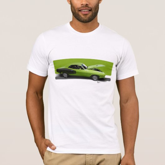 Plymouth Cuda 402 T-Shirt (Vorderseite)