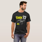 Plymouth Cuda Barracuda - Detroit - Mopar T-Shirt (Vorne ganz)