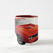 Plymouth 'Cuda Zweifarbige Tasse (Mittel)