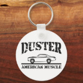 Plymouth Duster American Muscle Car Schlüsselanhänger (Vorderseite)