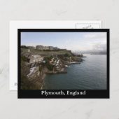Plymouth, England Postkarte (Vorne/Hinten)