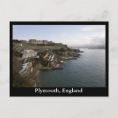 Plymouth, England Postkarte (Vorderseite)