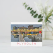 Plymouth Feiertagspostkarte (Stehend Vorderseite)