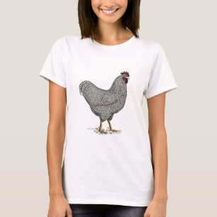 Plymouth-Felsen-Huhn-Zeichnen T-Shirt