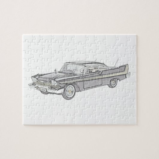 Plymouth Fury 1958 Puzzle (Horizontal)