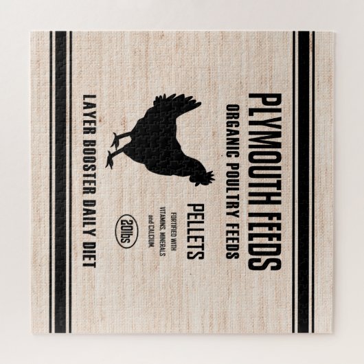 PLYMOUTH GEFÜTTERT PUZZLE (Horizontal)