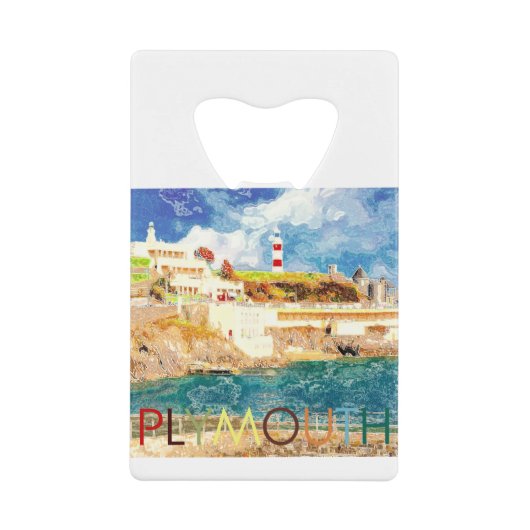 Plymouth Geldbeutel Flaschenöffner (Vorderseite)