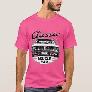 Plymouth Hemi Cuda American Muscle Car 70er Famili T-Shirt