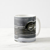 Plymouth im Regen, SÜSS! Kaffeetasse (VorderseiteRechts)