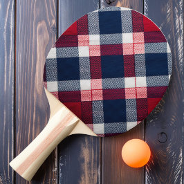 Plymouth Kariert Tischtennis Schläger