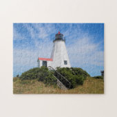Plymouth-Leuchtturm, "der Gurnet" Massachusetts Puzzle (Horizontal)