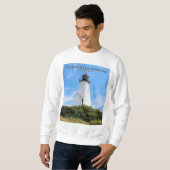Plymouth Lighthouse, Massachusetts Sweatshirt (Vorne ganz)