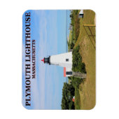 Plymouth Lighthouse, Massachusetts "The Gurnet" Magnet (Vertikal)