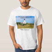 Plymouth Lighthouse, "The Gurnet", MA T - Shirt (Vorderseite)