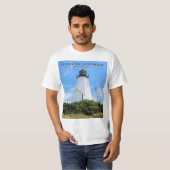 Plymouth Lighthouse, "The Gurnet", Massachusetts T-Shirt (Vorne ganz)