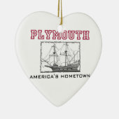 Plymouth, MA Keramikornament (Rechts)